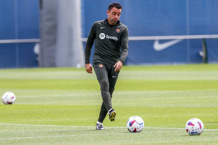 Xavi, ex allenatore del Barcellona