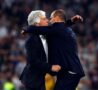 Gasperini e Allegri si abbracciano