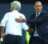 Gasperini e Allegri si salutano