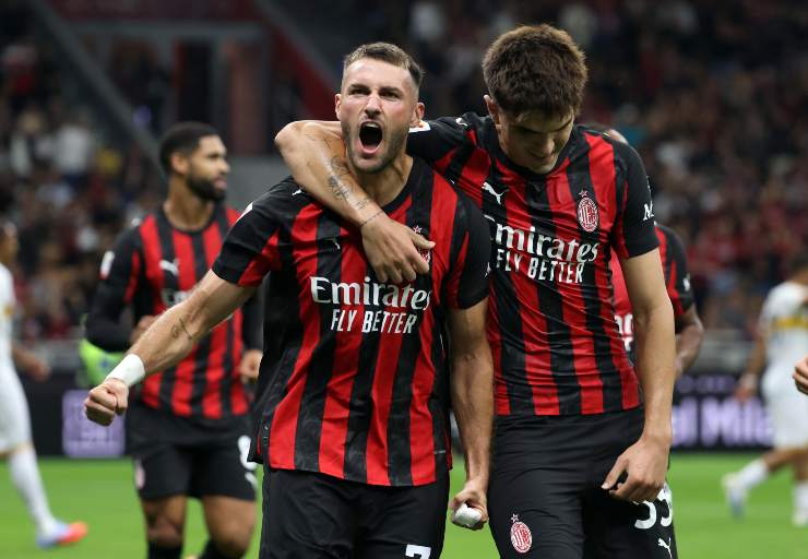 Gimenez esulta dopo un gol