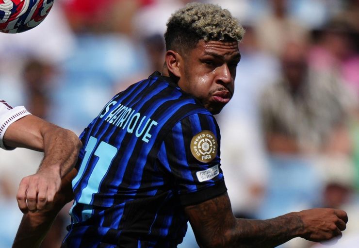 Luis Henrique in azione con l'Inter