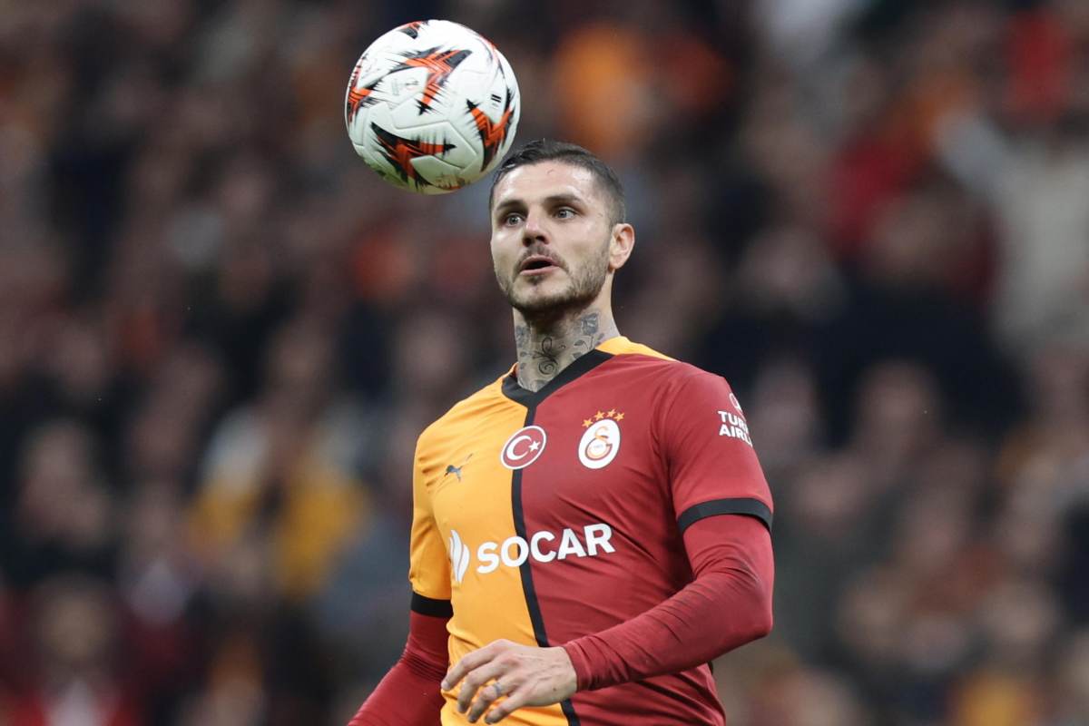 Mauro Icardi con la maglia del Galatasaray