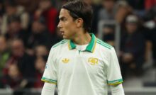 Paulo Dybala sconsolato durante Milan-Roma