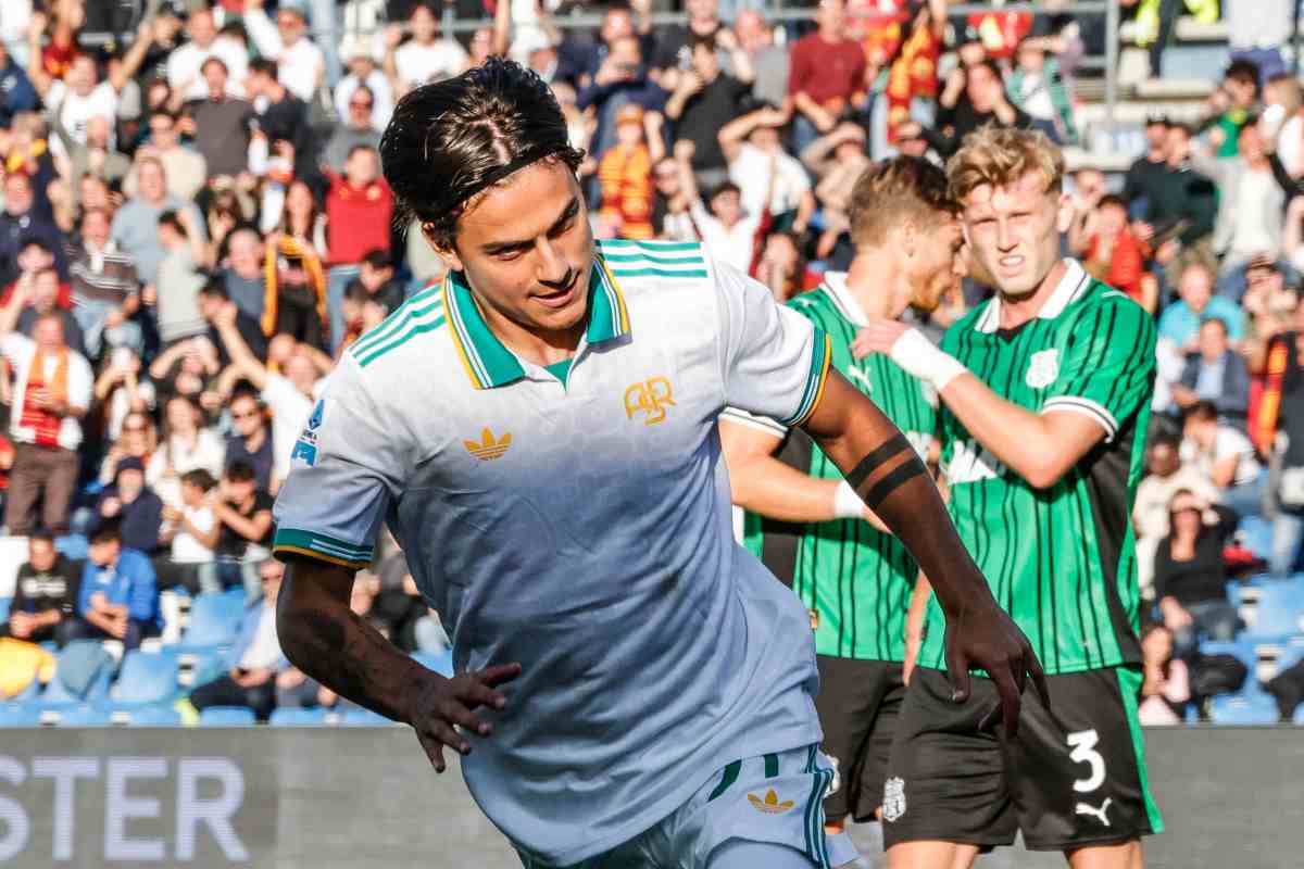 Paulo Dybala esprime tutta la sua gioia