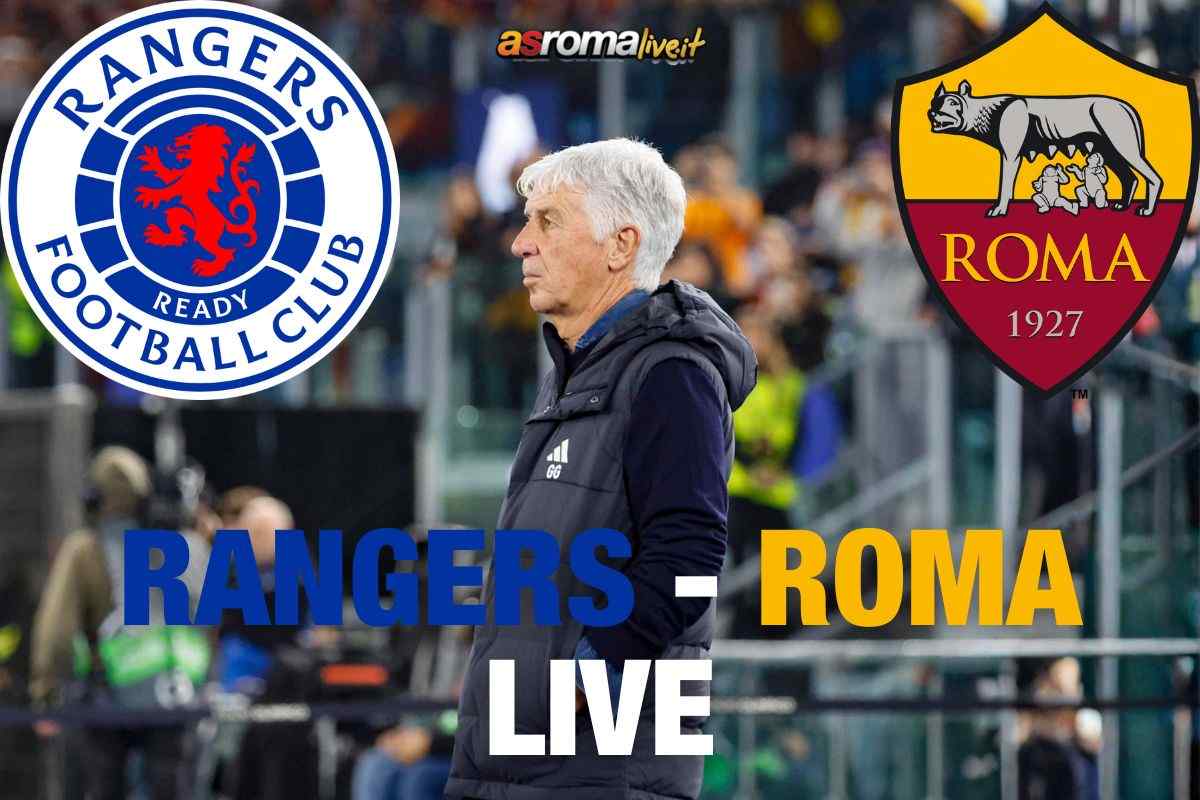 Gian Piero Gasperini sfida i Rangers Glasgow