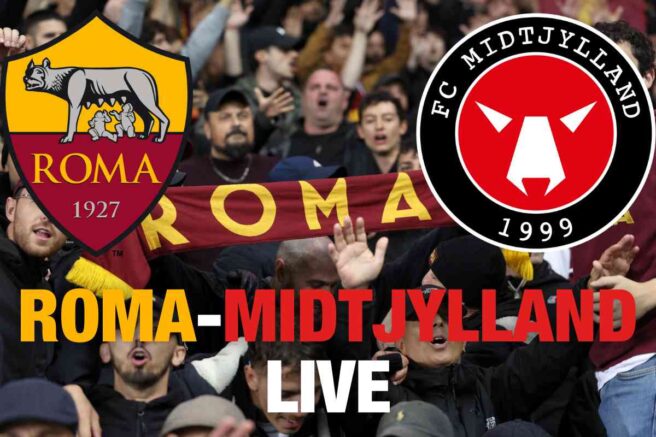 Diretta Roma-Midtjylland Europa League live