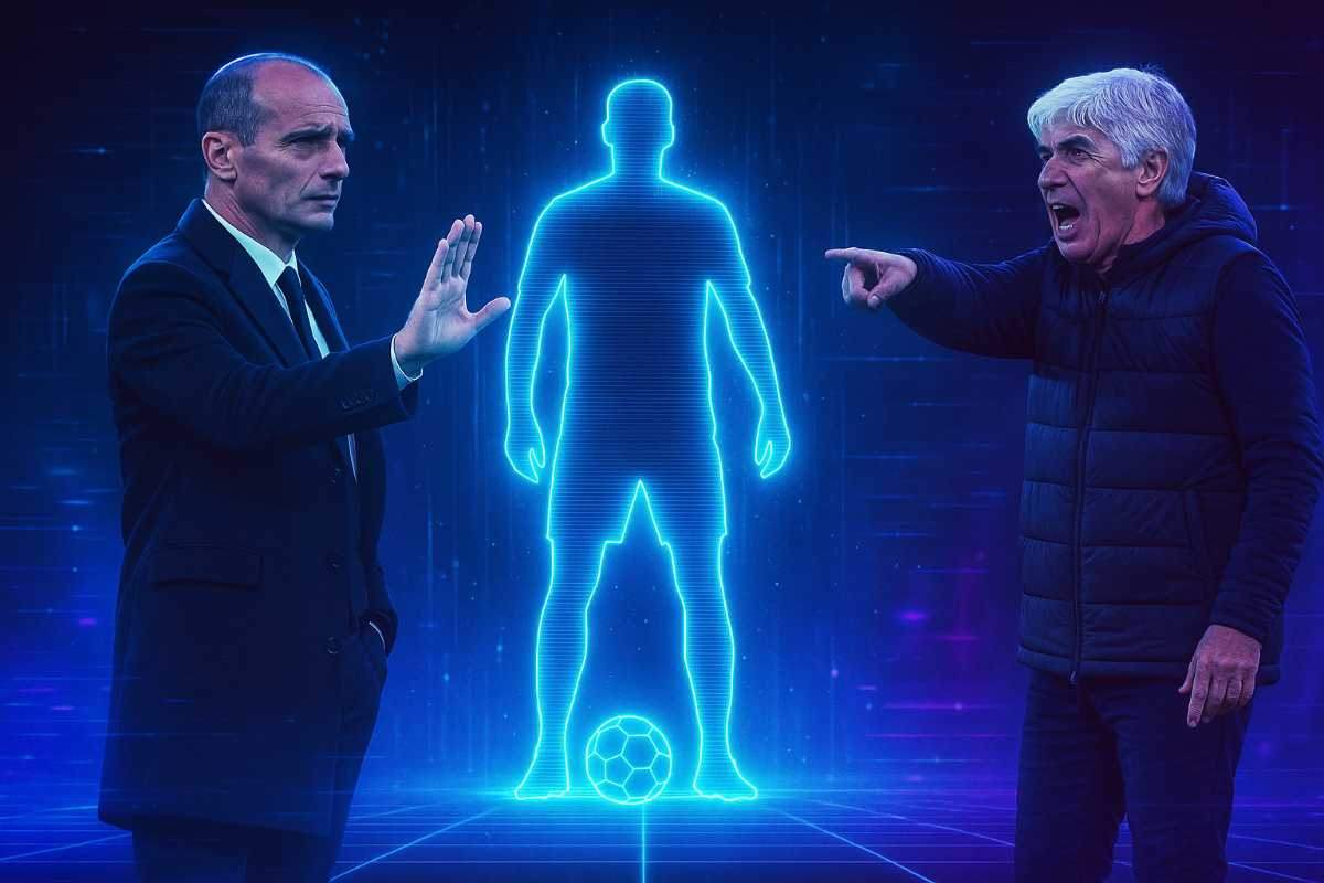 Allegri e Gasperini con Mister X