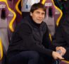 Antonio Conte in panchina allo Stadio Olimpico
