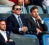 Dan e Ryan Friedkin in tribuna all'Olimpico