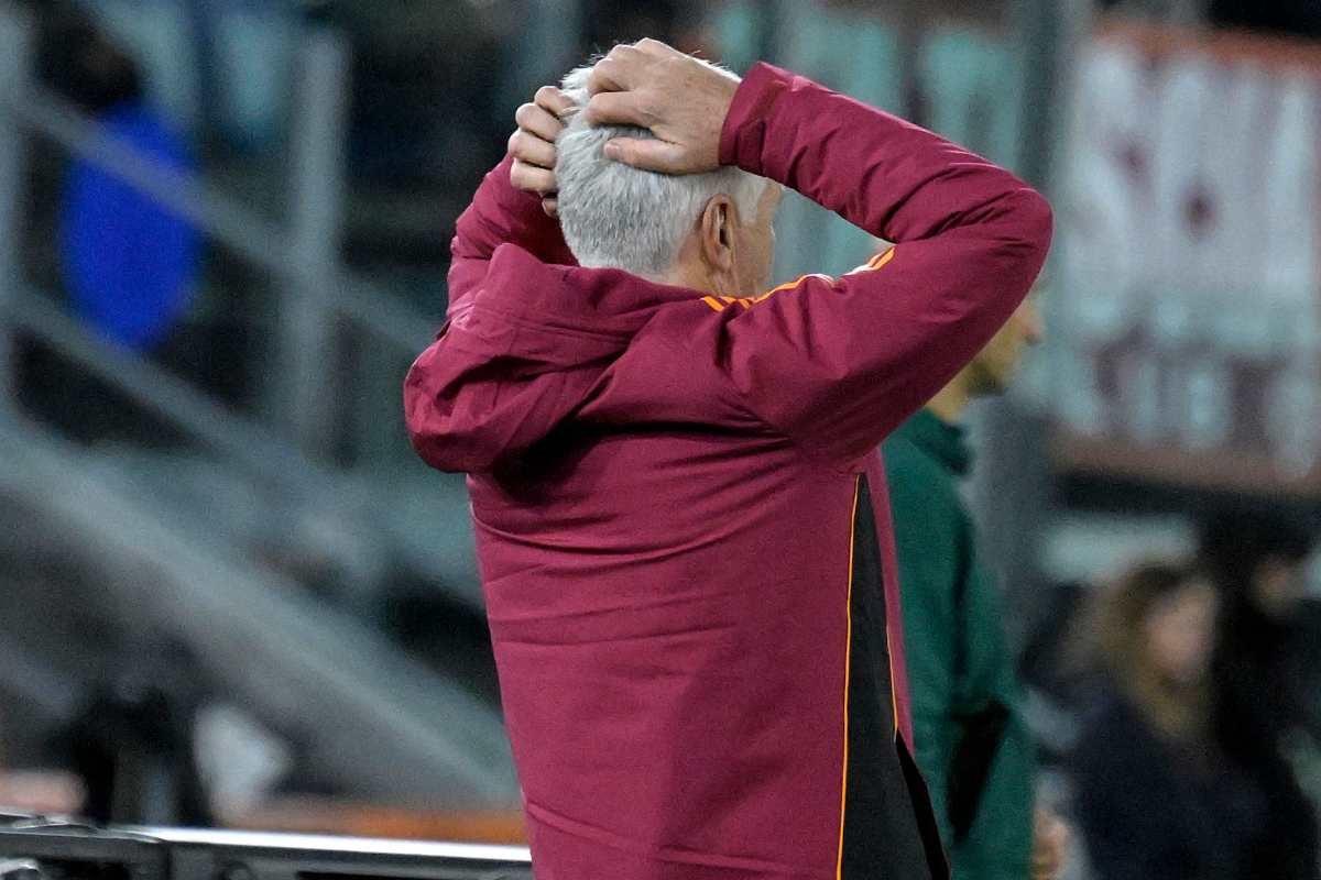 Gian Piero Gasperini si dispera in panchina