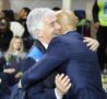 Gasperini e Spalletti si abbracciano