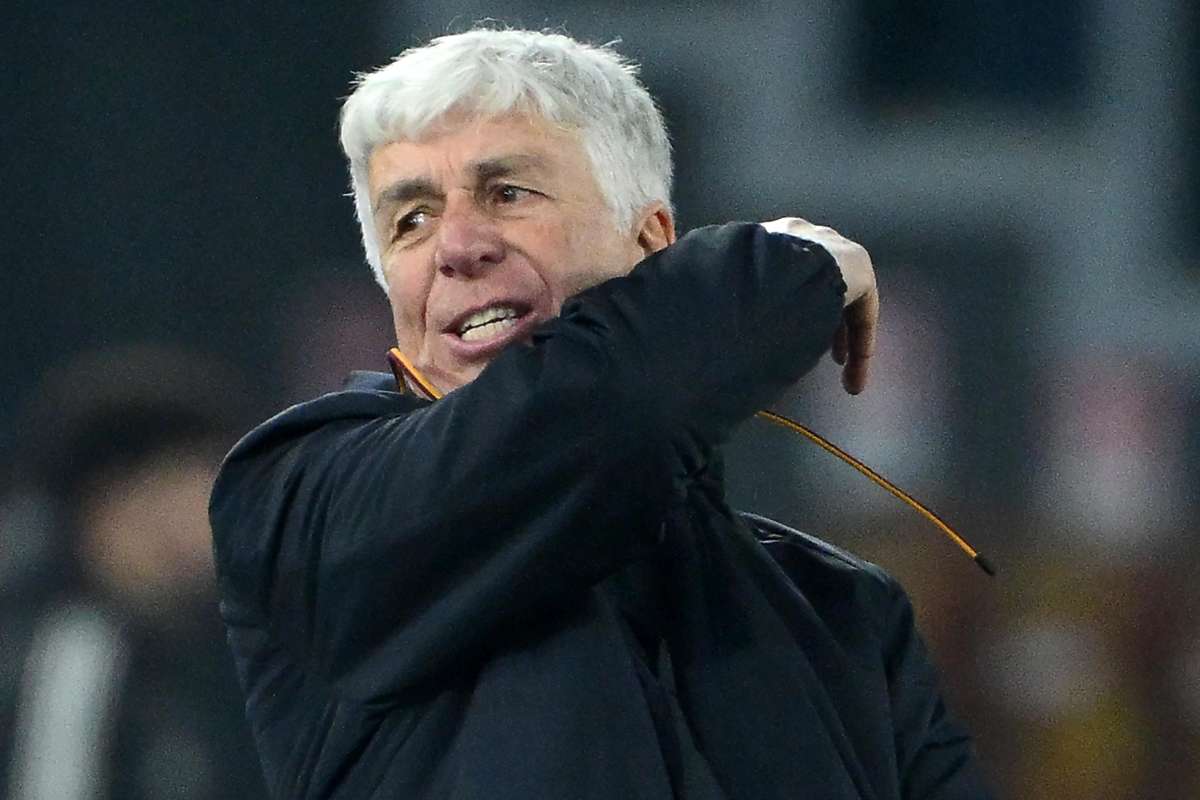 Gian Piero Gasperini si infuria in panchina