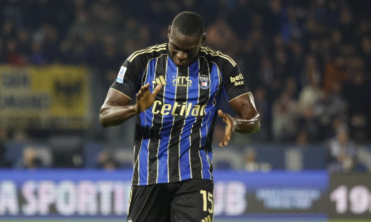 Il giocatore del Pisa, Idrissa Touré