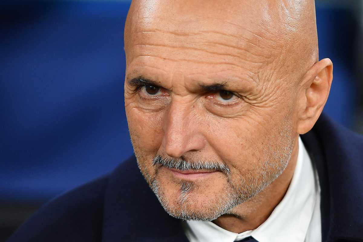 Lo sguardo torvo di Luciano Spalletti