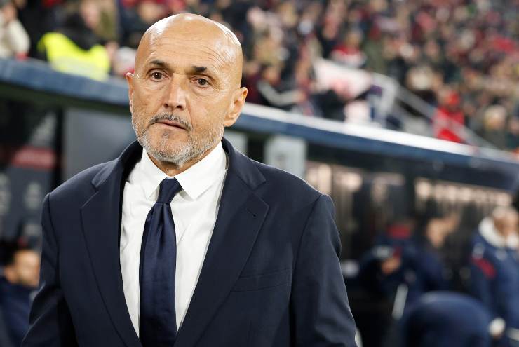 Luciano Spalletti pensieroso