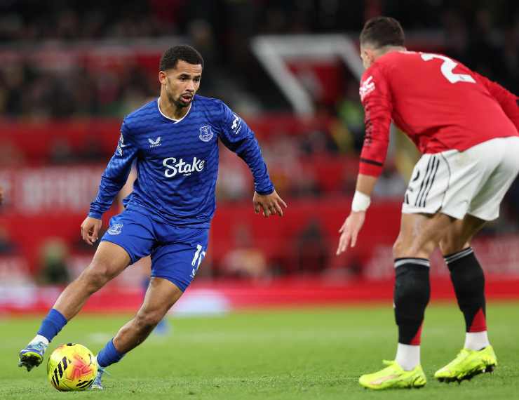 Ndiaye nell'uno contro uno con Casemiro