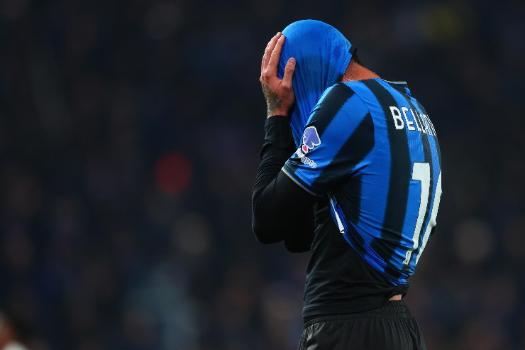 Raoul Bellanova disperato dopo l'infortunio