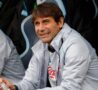 Antonio Conte concentrato in panchina