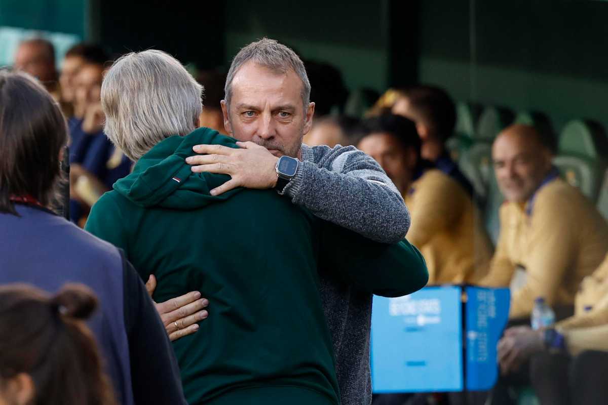 Flick e Pellegrini si salutano