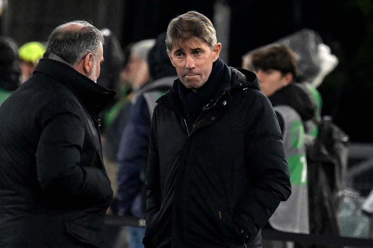 Frederic Massara a bordo campo