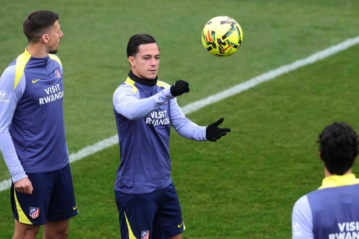 Giacomo Raspadori in allenamento