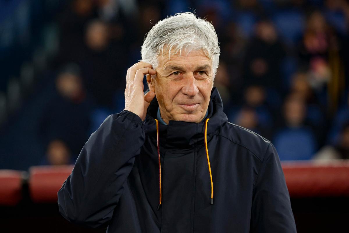 Gian Piero Gasperini sorride
