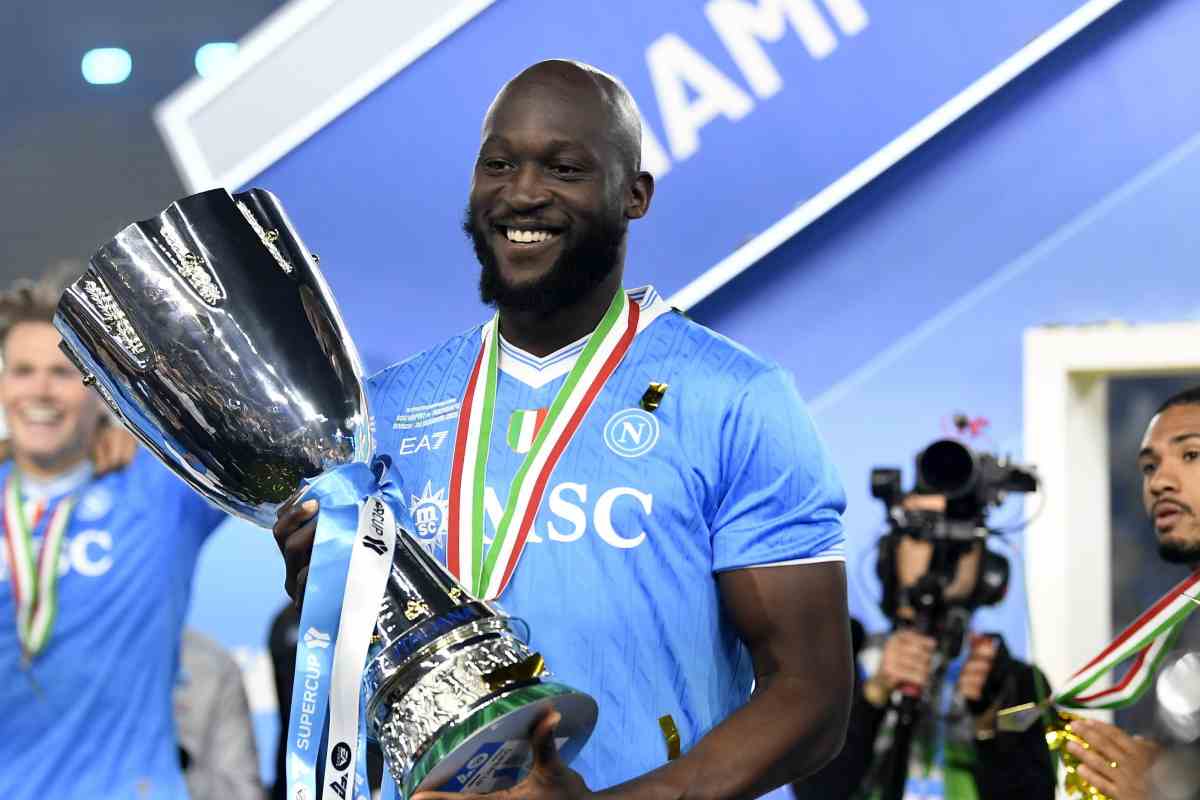 Romelu Lukaku, attaccante del Napoli