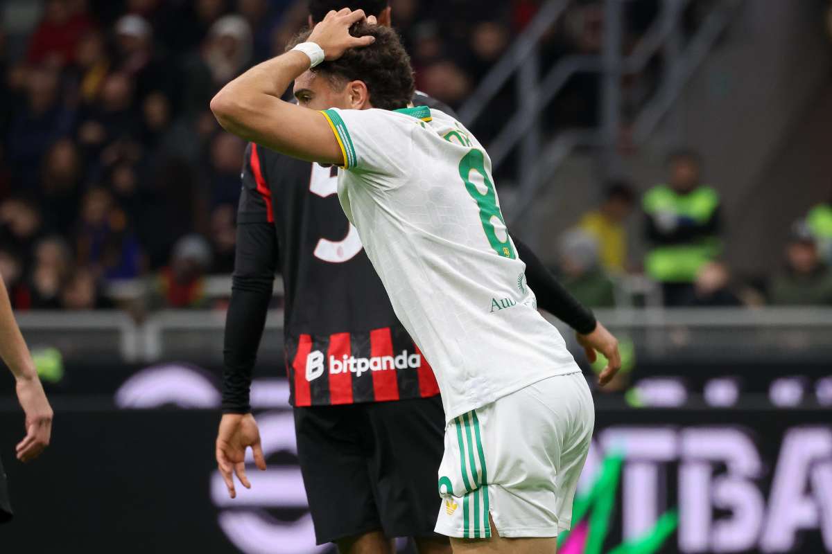 Neil El Aynaoui disperato durante Milan-Roma