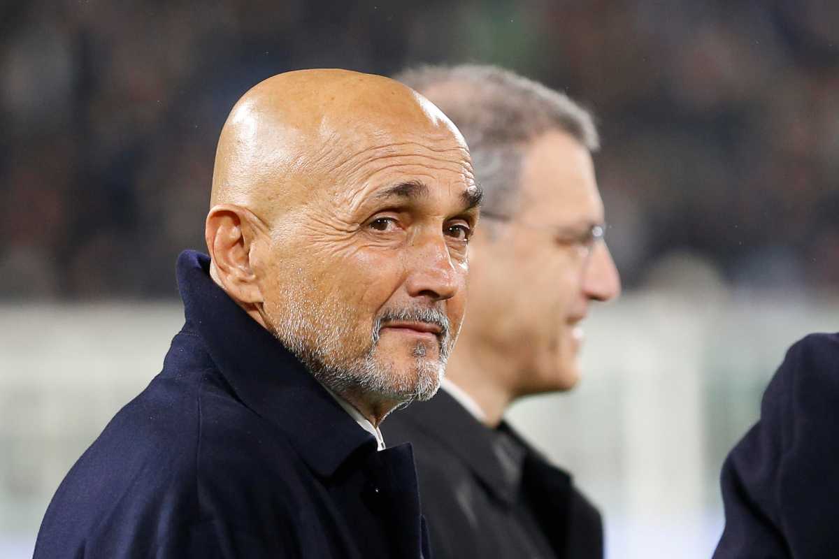 Spalletti in compagnia di Comolli