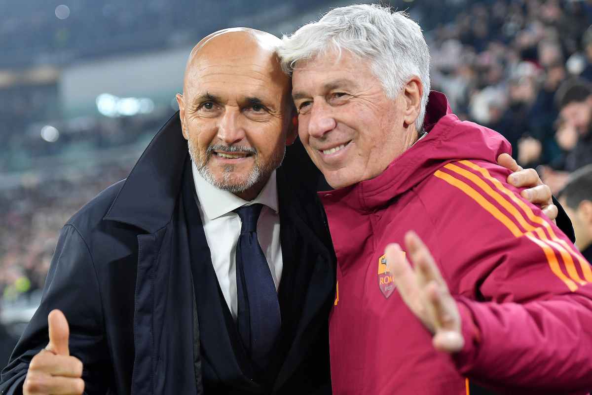 Spalletti abbraccia Gasperini
