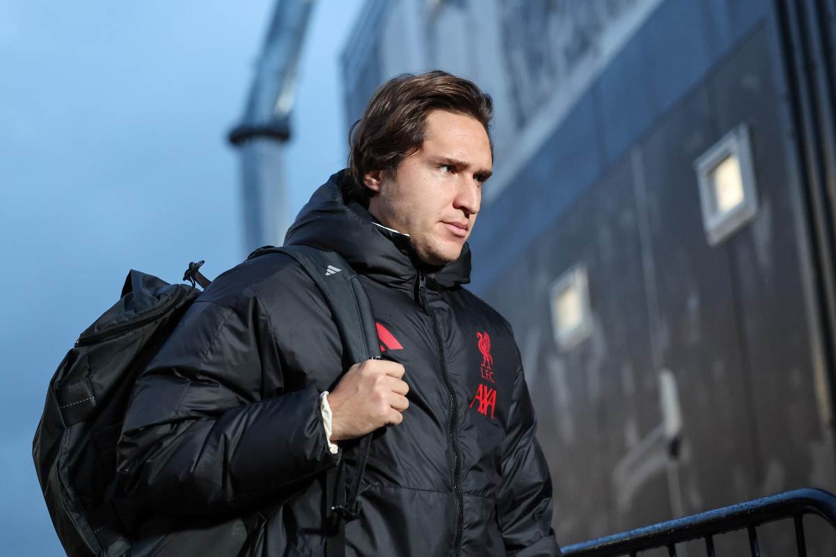 Federico Chiesa in partenza da Liverpool