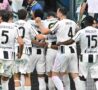 La Juventus esulta dopo un gol
