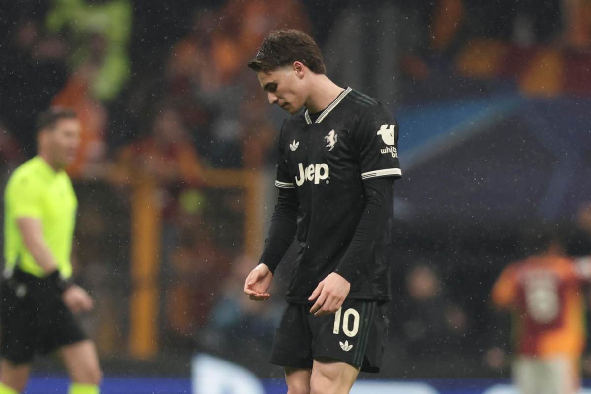 Yildiz sconsolato in campo