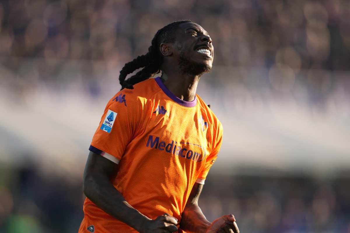 Moise Kean, attaccante della Fiorentina
