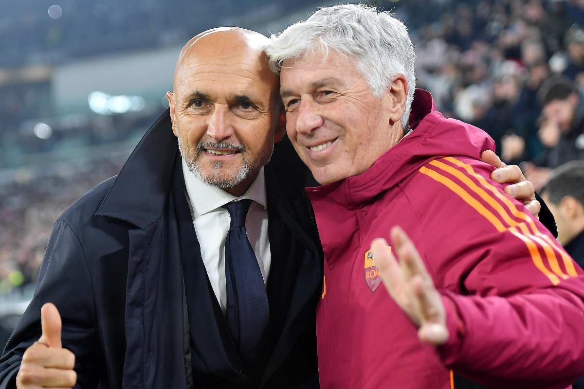 Spalletti e Gasperini si salutano