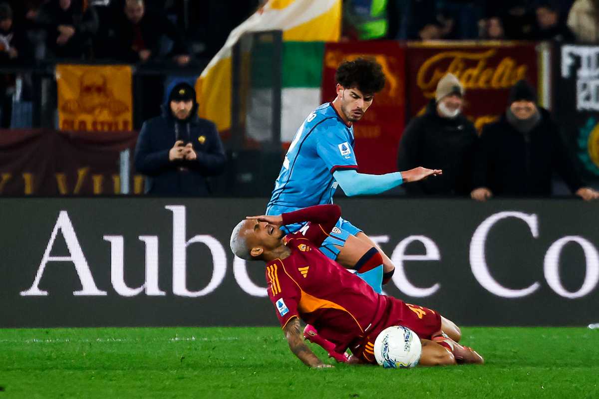 Wesley toccato duro da un avversario