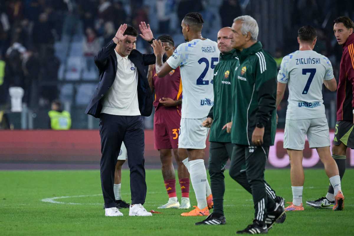Cristian Chivu durante Roma-Inter