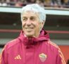 Gasperini, allenatore della Roma, sorridente