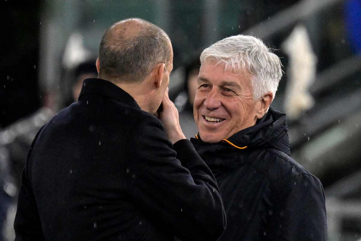 Allegri e Gasperini parlano prima del match