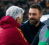 Gasperini e De Rossi si salutano