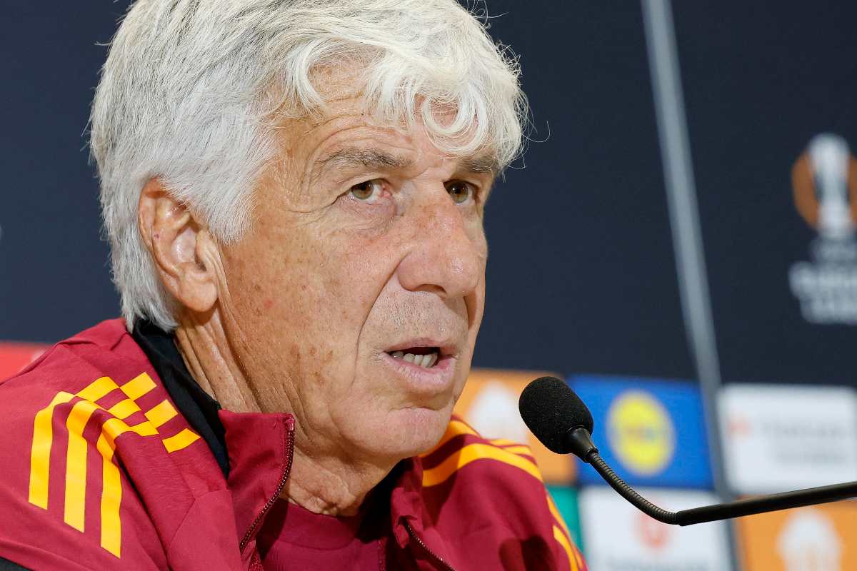 Gian Piero Gasperini in conferenza stampa