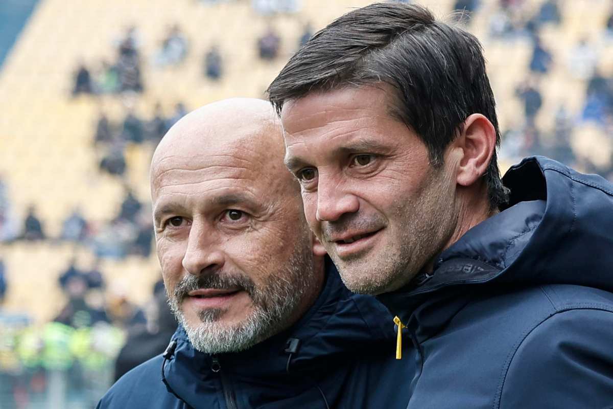 Italiano e Chivu si salutano