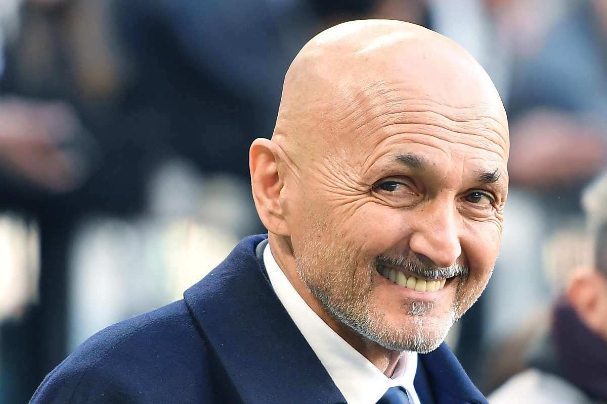 Luciano Spalletti sorride sornione