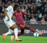Manu Koné in azione durante Roma-Inter