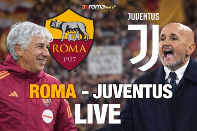 Gasperini e Spalletti si sfidano in Roma-Juve
