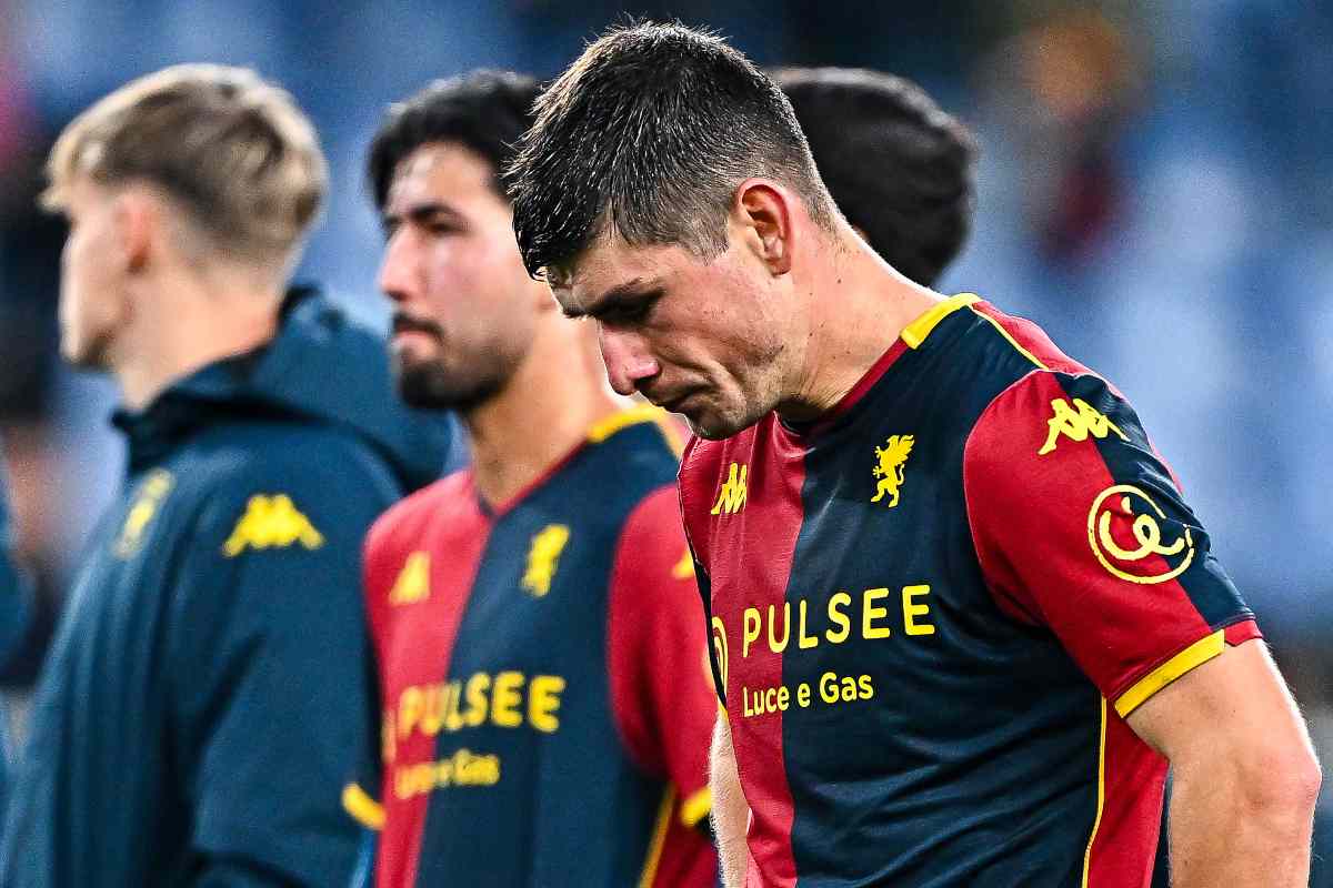 Il centrocampista del Genoa Ruslan Malinovskyi