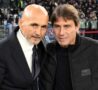 Spalletti e Conte posano per i fotografi