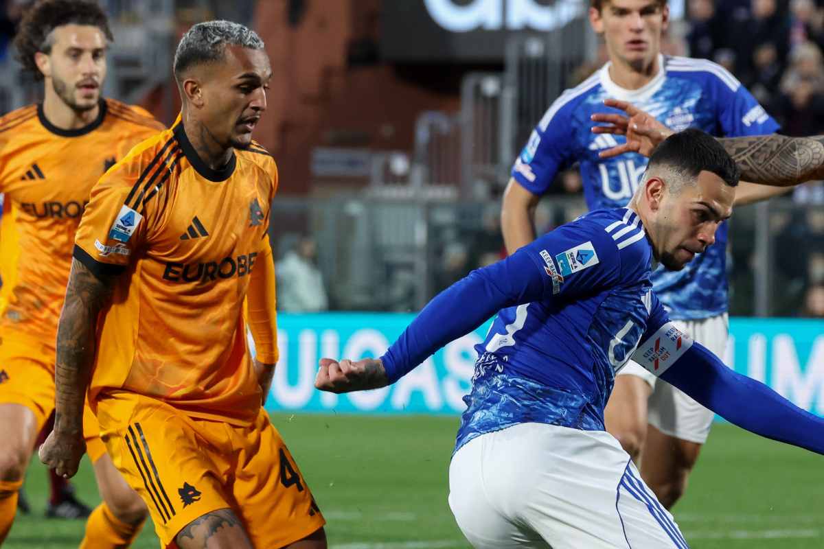 Wesley in azione in Como-Roma