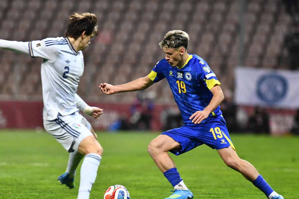 Alajbegovic intento a saltare l'uomo