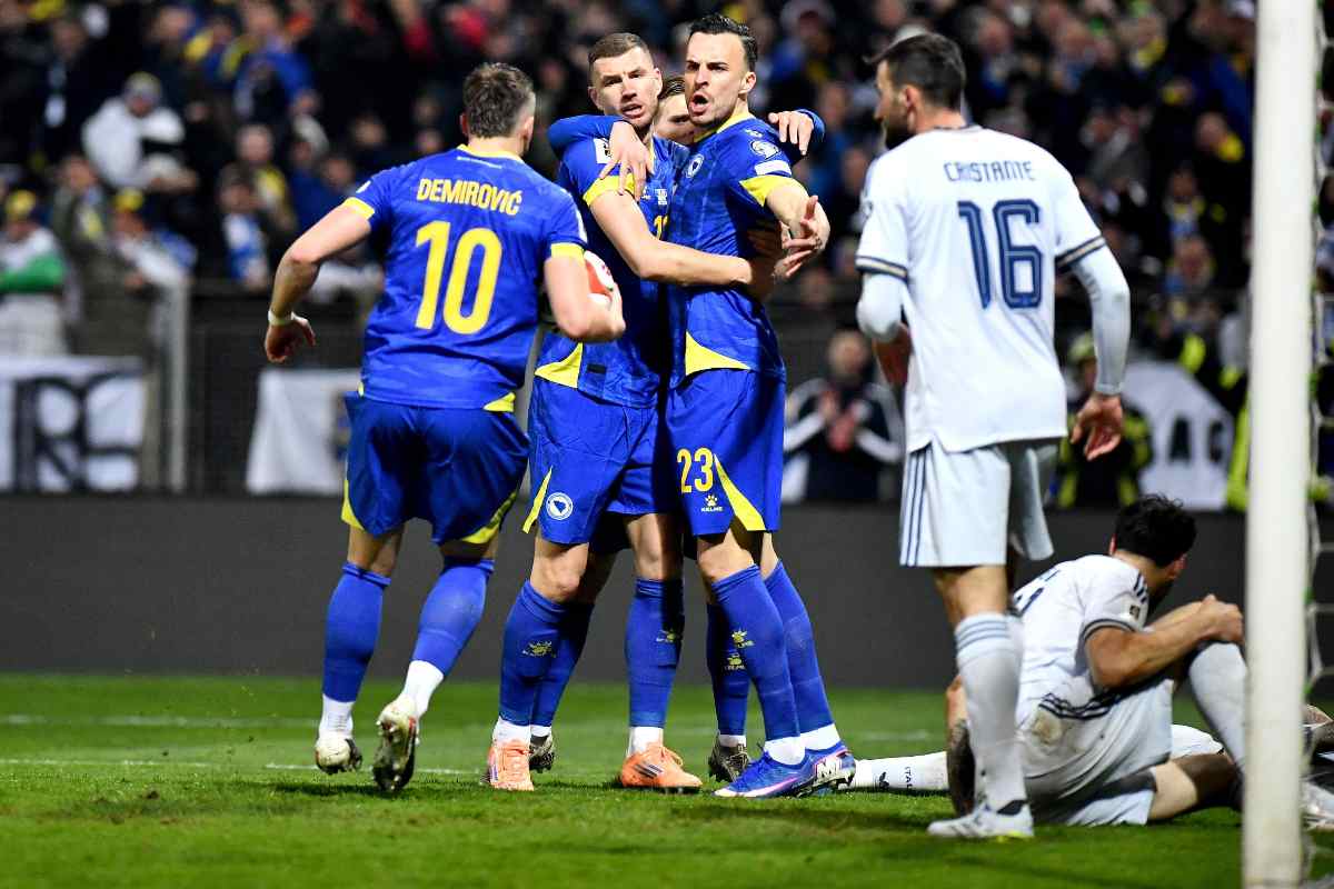 Cristante disperato contro la Bosnia